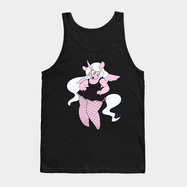 Alicorn Monster Girl Tank Top by Indy-Site